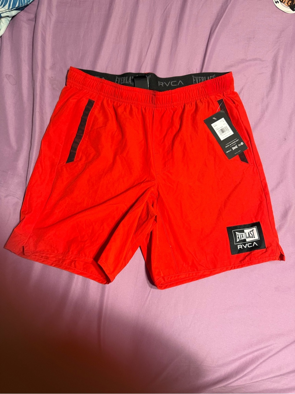 Everlast x RVCA collab yogger shorts SIZE MENS SMALL NWT